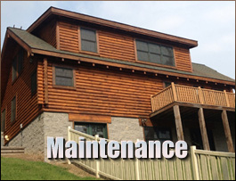  Martinsburg, Ohio Log Home Maintenance